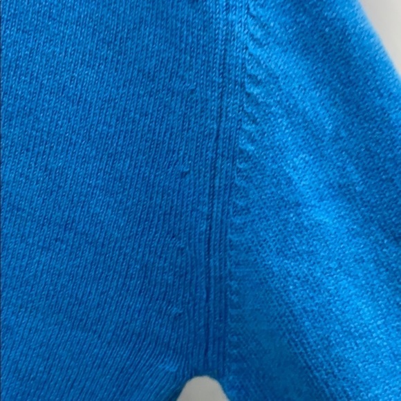 Blarney Woollen Mills Blue NWT Irish Sz 40 Sweater - Picture 5 of 13